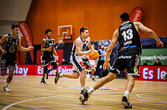 Basketball, Basketball Austria Cup 2023/24, Achtelfinale Spiel 2, Vienna Timberwolves, Flyers Wels, Jonas John (99)