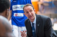 Basketball, ABL 2016/17, Grunddurchgang 2.Runde, Oberwart Gunners, Klosterneuburg Dukes, Chris Chougaz (Coach)
