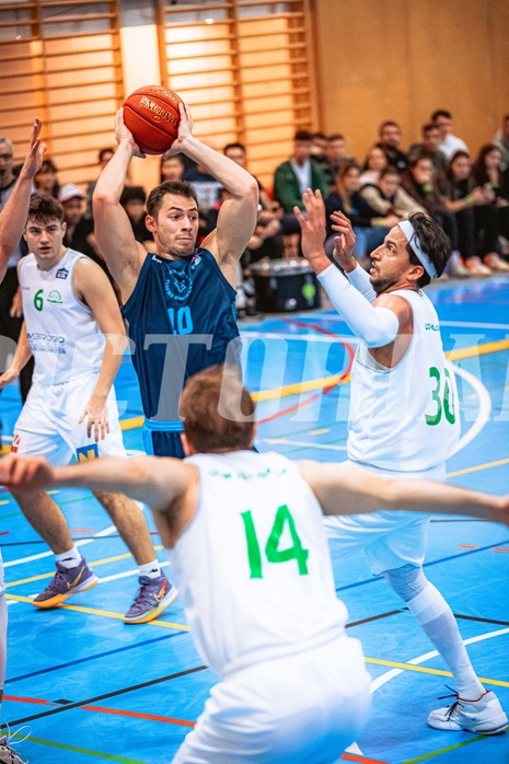 Basketball, Austria Cup 2022/23, Achtelfinale, Union Deutsch Wagram Alligators, Vienna D.C. Timberwolves, Jakob Szkutta (10)