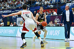 Win2Day Basketball Superliga 2022/23, Playoff,
Finale Spiel 1, Swans Gmunden vs BC Vienna,