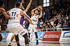 Basketball, ABL 2018/19, Grunddurchgang 33.Runde, Oberwart Gunners, Vienna DC Timberwolves, Andrius Mikutis (5)