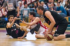 Basketball, 2.Bundesliga, Playoff Semifinale Spiel 3, UBC St.Pölten, Mattersburg Rocks, Hannes Obermann (15)