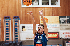 Basketball, Basketball Austria Cup 2023/24, VF Spiel 7, Oberwart Gunners, Dragonz Eisenstadt, Lukas Hahn (25)