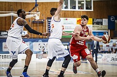 Basketball, ABL 2018/19, Playoff VF Spiel 1, Oberwart Gunners, BC Vienna, Luca Gvozden (10)