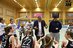 Basketball Damen Superliga 2021/22, Grundducrhgang 14.Runde Vienna United vs. KOS Celovec


