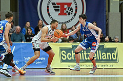 Basketball, Superliga 2023/24, Grunddurchgang 18. Runde, Flyers Wels vs. Oberwart Gunners,
