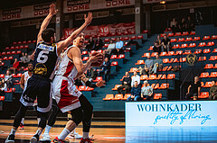 Basketball, Win2Day Superliga 2022/23, 4. Platzierungsrunde, BC Vienna, Gmunden Swans, Stefan Savic (13)