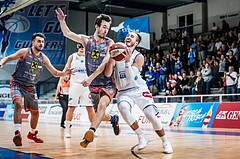 Basketball, ABL 2018/19, Grunddurchgang 5.Runde, Oberwart Gunners, Fürstenfeld Panthers, Hayden Thomas Lescault (11)