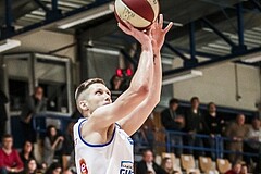 Basketball, ABL 2018/19, Grunddurchgang 7.Runde, Oberwart Gunners, Kapfenberg Bulls, Andrius Mikutis (5)
