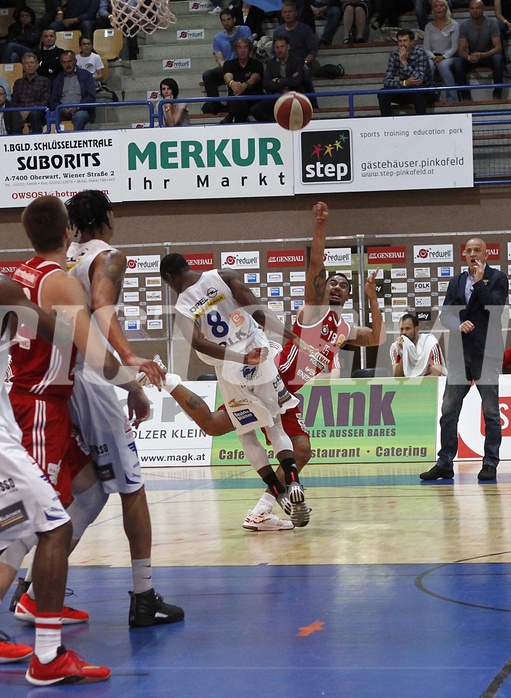 Basketball ABL 2015/16 Playoff Halbfinale Spiel 2  Oberwart Gunners vs BC Vienna
