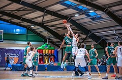 Basketball Basketball Superliga 2021/22, Grunddurchgang 17.Runde Vienna D.C. Timberwolves vs. Kapfenberg Bulls