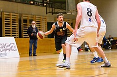 Basketball, 2.Bundesliga, Grunddurchgang 17.Runde, Mattersburg Rocks, Wörthersee Piraten, Christian Erschen (12)