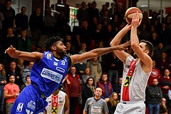 Basketball ABL 2017/18, Grunddurchgang 12.Runde Flyers Wels vs. Oberwart Gunners


