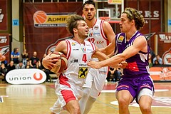 Basketball ABL 2018/19 Grunddurchgang 08. Runde Flyers Wels vs Vienna D.C. Timberwolves