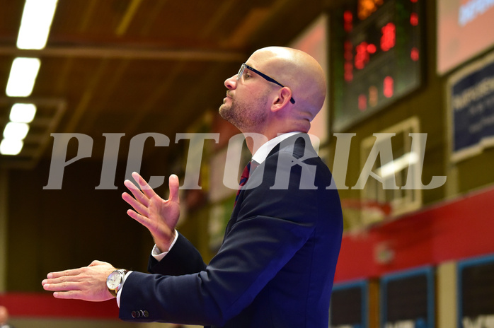 Basketball Superliga 2019/20, Grunddurchgang 8.Runde Flyers Wels vs. Kapfenberg, Sebastian Waser (Head Coach)
