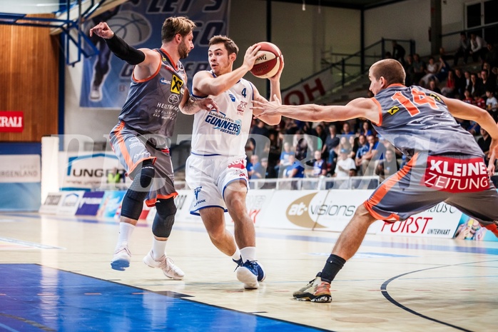 Basketball, ABL 2018/19, Grunddurchgang 5.Runde, Oberwart Gunners, Fürstenfeld Panthers, Jakob Szkutta (4)