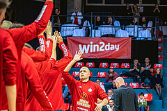 Basketball, Win2Day Superliga 2022/23, Grunddurchgang 1.Runde, Supercup, BC GGMT Vienna, Gmunden Swans, Enis Murati (44)