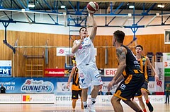 Basketball, ABL 2016/17, Grunddurchgang 2.Runde, Oberwart Gunners, Klosterneuburg Dukes, Jakob Szkutta (4), Timur Bas (4)