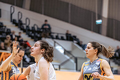 Basketball, Win2Day Basketball Damen Superliga 2022/23, Grunddurchgang 12.Runde, Vienna Timberwolves, BK Raiffeisen Duchess Klosterneuburg, Mira Eulering (7)