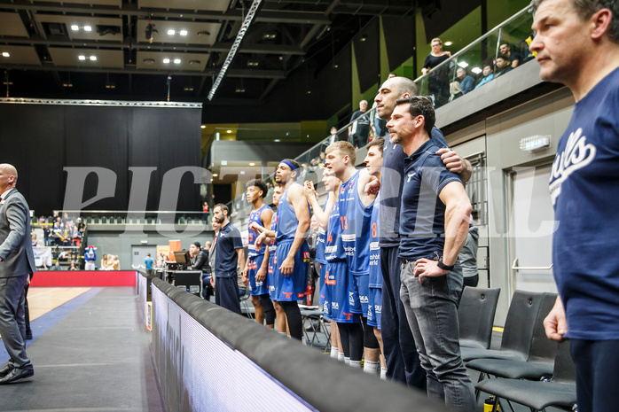 Basketball, Basketball Austria Cup 2019/20, Finale, Kapfenberg Bulls, Klosterneuburg Dukes, ece Kapfenberg Bulls