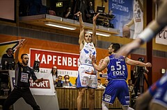 Basketball, ABL 2018/19, Grunddurchgang 34.Runde, Kapfenberg Bulls, Oberwart Gunners, Lukas Hahn (6)