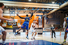 Basketball, bet-at-home Basketball Superliga 2020/21, Grunddurchgang, 12. Runde, Oberwart Gunners, UBSC Graz, Ignas Fiodorovas (5)