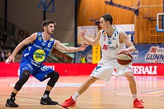 Basketball, ABL 2016/17, Grunddurchgang 15.Runde, Oberwart Gunners, Gmunden Swans, Sebastian K?ferle (7), Daniel Friedrich (6)