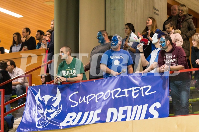 Basketball, ABL 2016/17, CUP 2.Runde, Blue Devils Wr. Neustadt, Oberwart Gunners, Blue Devils Fans