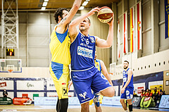 Basketball, bet-at-home Basketball Superliga 2019/20, Platzierungsrunde 3.Runde, SKN St. Pölten Basketball, Oberwart Gunners, Renato Poljak (16)