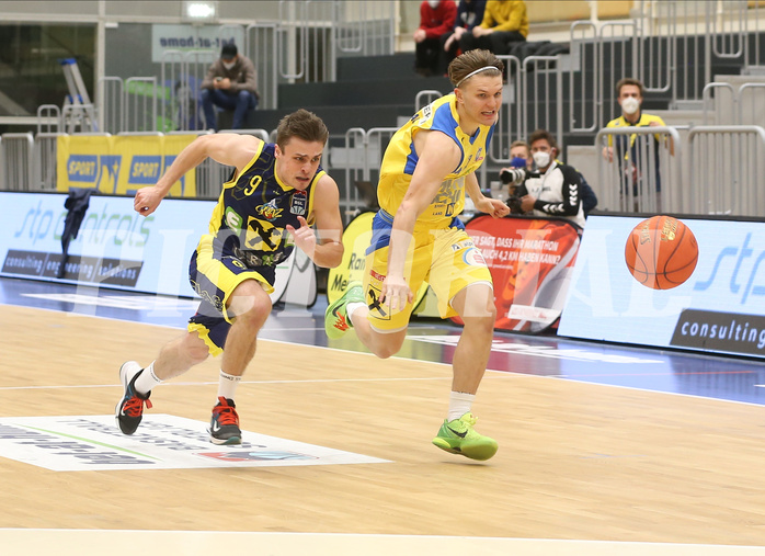 Basketball Superliga 2021/22, 7.Plazierungsrunde SKN St.Pölten vs. UBSC Graz


