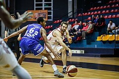 Basketball, Admiral Basketball Superliga 2019/20, Grunddurchgang 5.Runde, BC Vienna, Oberwart Gunners, Martin Maximilian Trmal (8)