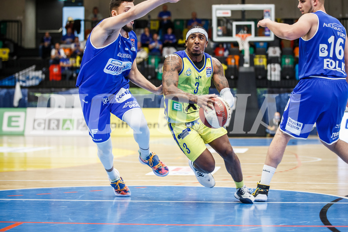 Basketball, bet-at-home Basketball Superliga 2020/21, Grunddurchgang 3. Runde, UBSC Graz, Oberwart Gunners, Stanley Whittaker (3)