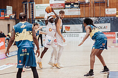 Basketball, Basketball Austria Cup 2023/24, Viertelfinale, Oberwart Gunners, UBSC Graz, Munis Tutu (10), Daniel Koeppel (14)