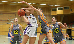 Basketball Damen Superliga 2021/22, Grundducrhgang 11.Runde Vienna United vs. Klosterneuburg Duchess


