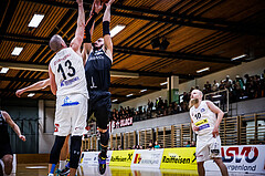 Basketball, Basketball Zweite Liga 2022/23, Grunddurchgang 1.Runde, Mattersburg Rocks, Basket Flames, Benjamin Rabl (15)