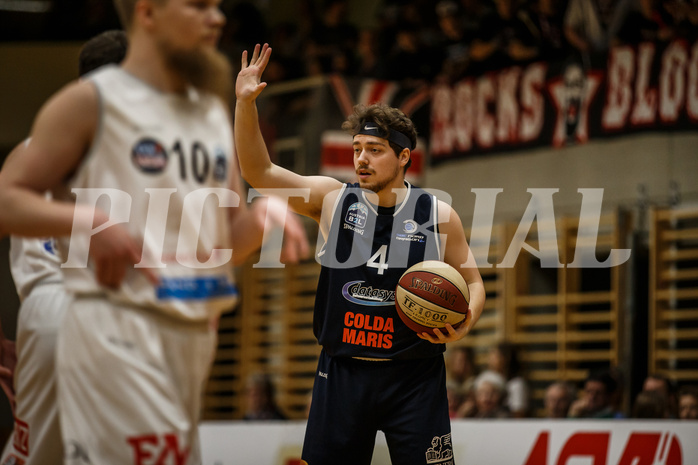 Basketball, Basketball Zweite Liga, Playoffs Viertelfinale 1. Spiel, Mattersburg Rocks, Mistelbach Mustangs, Ognjen Drljaca (4)