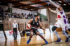 Basketball, 2.Bundesliga, Playoff HF Spiel 2, Mattersburg Rocks, Vienna D.C. Timberwolves, Royce Woodridge (2)