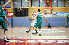Basketball, Basketball Zweite Liga, Grunddurchgang 22.Runde, Basket Flames, KOS Celovec, Dominik Alturban (6)