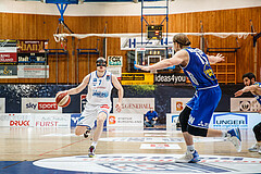 Basketball, bet-at-home Basketball Superliga 2020/21, Platzierungsrunde, 1. Runde, Oberwart Gunners, Gmunden Swans, Sebastian Käferle (7)