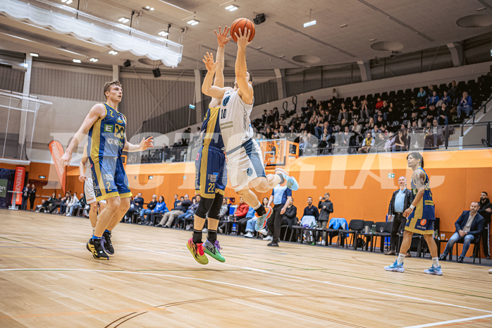 Basketball, Win2Day Superliga 2022/23, 6. Qualifikationsrunde, Vienna Timberwolves, UBSC Graz, Jakob Szkutta (10)