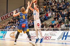 Basketball, ABL 2017/18, Grunddurchgang 7.Runde, Oberwart Gunners, Fürstenfeld Panthers, Cody Wichman (13)