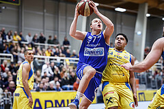 Basketball, Admiral Basketball Superliga 2019/20, Grunddurchgang 15.Runde, SKN St. Pölten Basketball, Oberwart Gunners, Sebastian Käferle (7)
