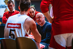 Basketball, Win2Day Superliga 2022/23, 2. Platzierungsrunde, BC Vienna, Klosterneuburg Dukes, Aramis Naglic (Head Coach)