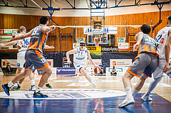 Basketball, bet-at-home Basketball Superliga 2020/21, Platzierungsrunde, 2. Runde, Oberwart Gunners, Klosterneuburg Dukes, Sebastian Käferle (7)