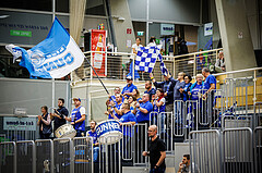 Basketball, win2day Basketball Superliga 2021/22, Platzierungsrunde 3.Runde, SKN St. Pölten Basketball, Oberwart Gunners, #featured Blue-White Gunfire