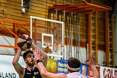 Basketball, 2.Bundesliga, Grunddurchgang 22.Runde, BBC Nord Dragonz, Basket Flames, Joshua Rohrböck (1)