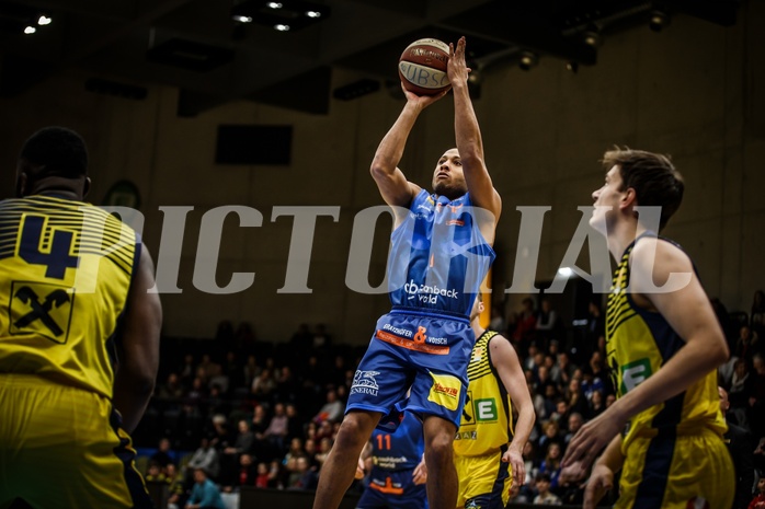 Basketball, ABL 2018/19, Grunddurchgang 17.Runde, UBSC Graz, Kapfenberg Bulls, Elijah Wilson (4)