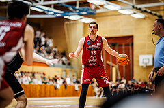 Basketball, Basketball Zweite Liga 2023/24, Playoff, Finale Spiel 1, Mistelbach Mustangs, Union Deutsch Wagram Aligators, Jakub Jokl (43)